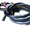 hydraulic hose rubber hose wire braid hydraulic hose wrapped cover and smooth cover 3/8 inch R1